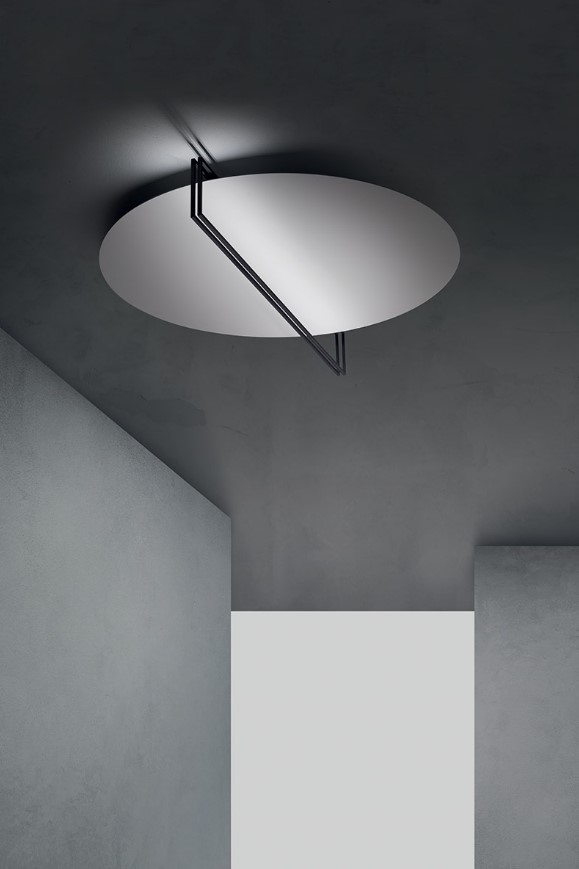 ΟΡΟΦΗΣ BIANCO+NERO D:90cm 4000Lm ITALY