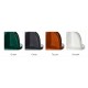WALL FIXTURE WITH PENDANT OPAL GLASS AND COLORFUL CERAMIC HANDMADE IN ITALY