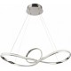 CHROME SUSPENDED LED L:81cm