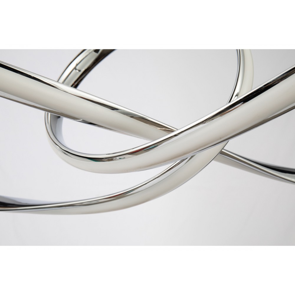 CHROME SUSPENDED LED L:81cm