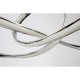 CHROME SUSPENDED LED L:81cm