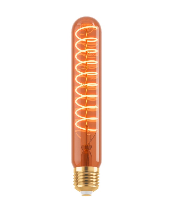 ELONGATED DECORATIVE E27 LIGHTBULB COPPER