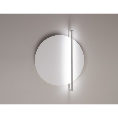 ΑΠΛΙΚΑ WHITE+BRUSHED IRON D:47cm 2150Lm ITALY