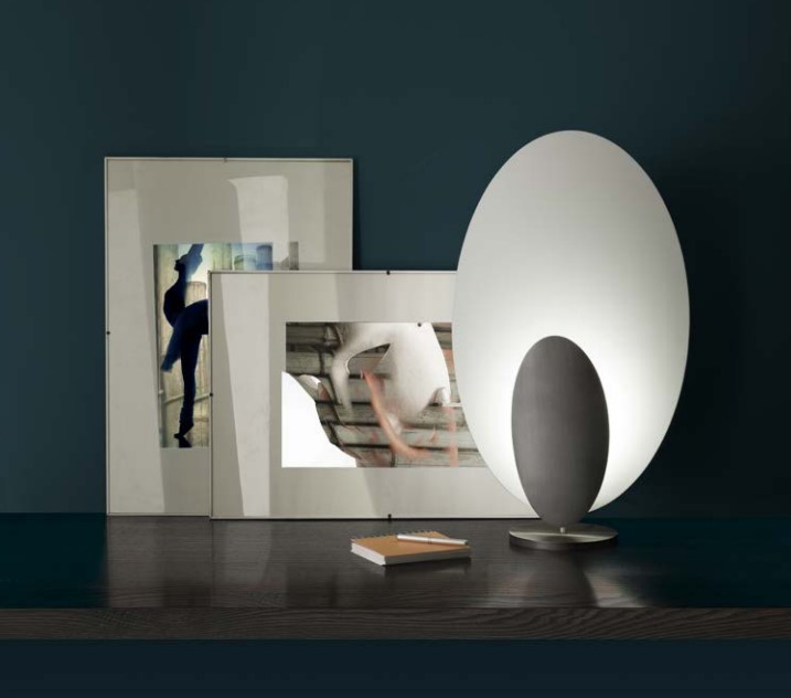 ΕΠΙΤΡΑΠΕΖΙΟ ΛΕΥΚΟ-ΑΣΗΜΙ 1350Lm H:49cm ITALY