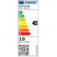 Μοντέρνο Φωτιστικό Τοίχου - Απλίκα LED 10W 1150lm 30° AC 220-240V IP20 Θερμό Λευκό 2700K - Bridgelux COB Chip & TÜV SÜD Driver - Μαύρο Ματ & Λευκό Ματ - Μ5 x Π6.5 x Υ11cm - 3 Χρόνια Εγγύηση