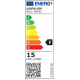 Μοντέρνο Φωτιστικό Τοίχου - Απλίκα LED 15W 1575lm 120° AC 220-240V Αδιάβροχο IP65 Φυσικό Λευκό 4500K - Bridgelux SMD Chip - Γκρι Ματ - Μ23.5 x Π11 x Υ10cm - 3 Χρόνια Εγγύηση