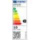 Μοντέρνο Φωτιστικό Τοίχου - Απλίκα LED 10W 1050lm 120° AC 220-240V Αδιάβροχο IP65 Φυσικό Λευκό 4500K - Bridgelux SMD Chip - Μαύρο Ματ - Μ17 x Π17 x Υ9cm - 3 Χρόνια Εγγύηση
