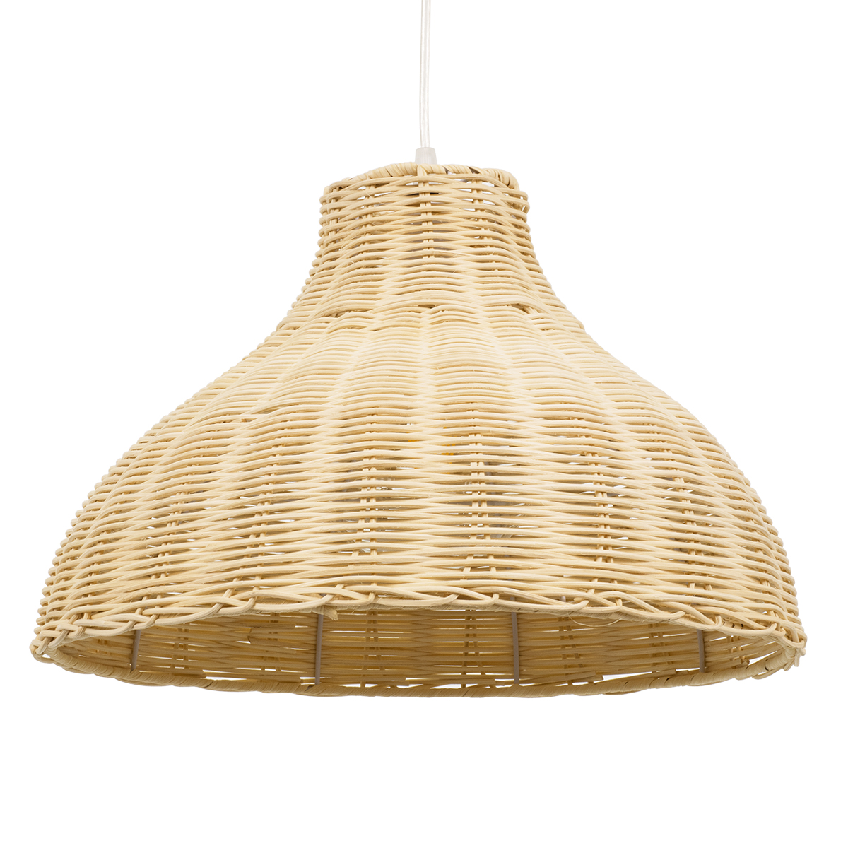 Boho Κρεμαστό Φωτιστικό Οροφής με Ντουί 1 x E27 AC 220-240V IP20 - Μπεζ - Μ40 x Π40 x Υ28cm