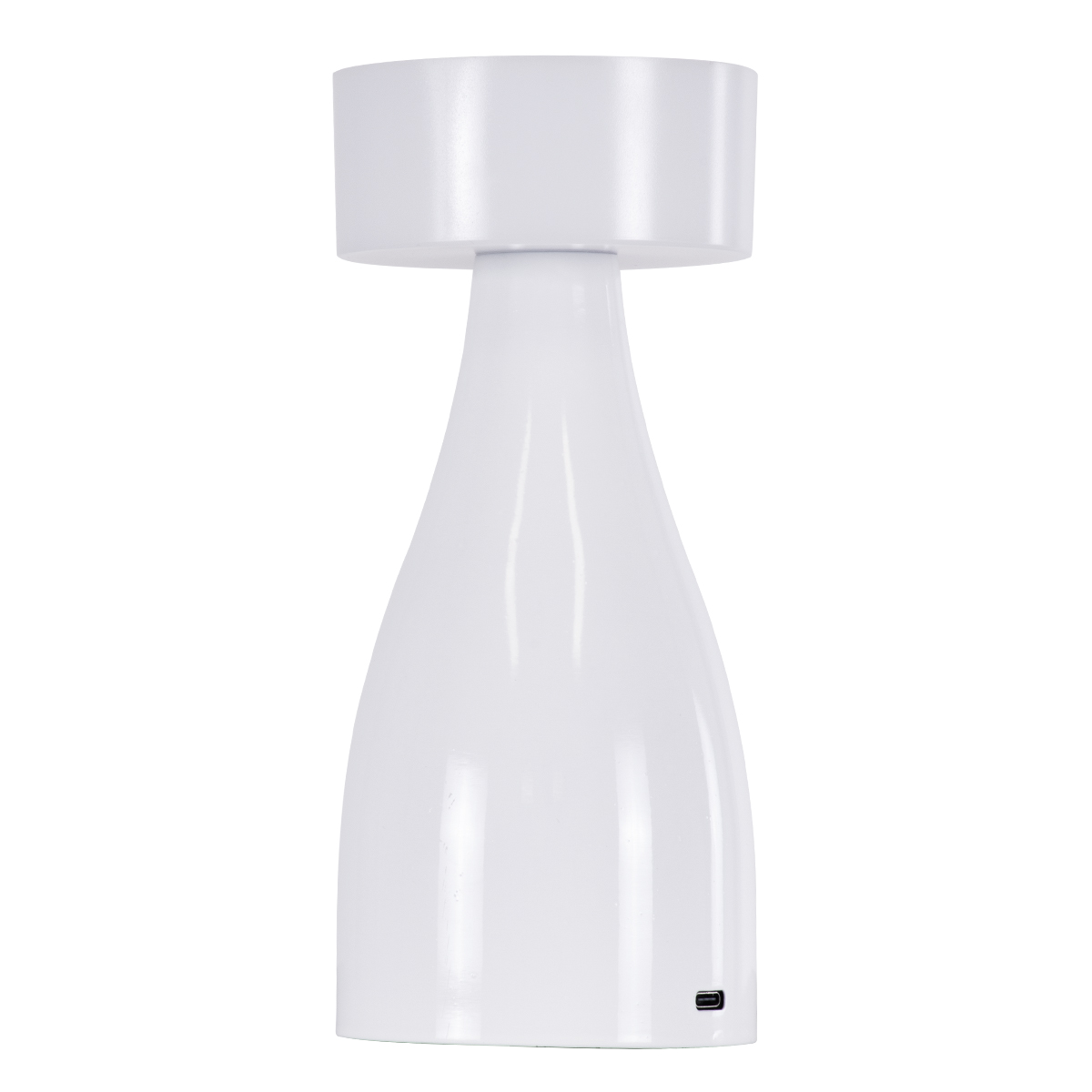 Επιτραπέζιο Φωτιστικό Πορτατίφ LED 1.5W 105lm 120° DC 5V IP44 CCT Θερμό Λευκό 2700K - Φυσικό Λευκό 4500K - Ψυχρό Λευκό 6000K Dimmable Λευκό Πλαστικό - Μ9 x Π9 x Υ21cm - 2 Xρόνια Εγγύηση