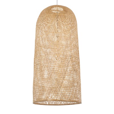 Boho Κρεμαστό Φωτιστικό Οροφής με Ντουί 1 x E27 AC 220-240V IP20 - Μπεζ - Μ50 x Π50 x Y110cm