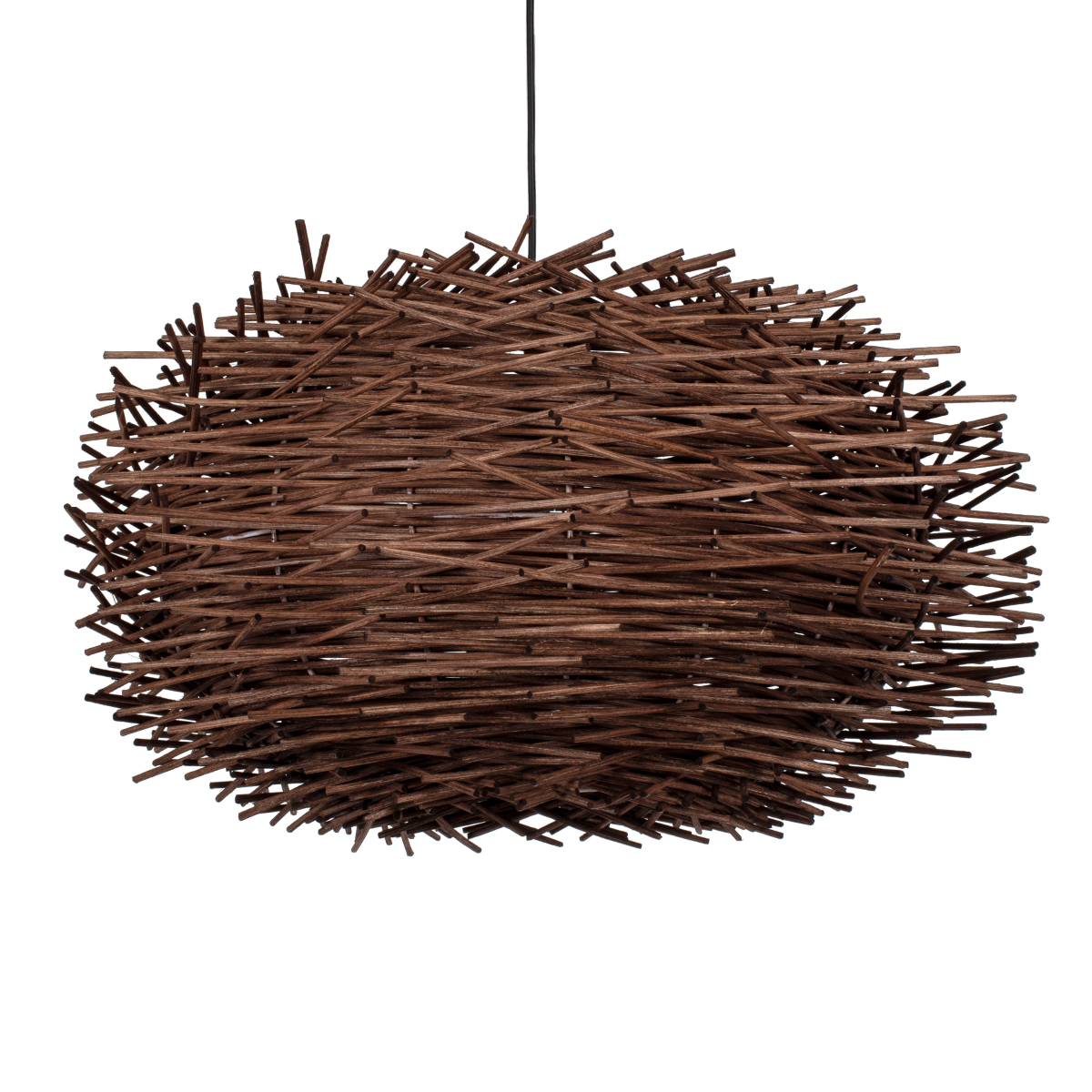 Boho Κρεμαστό Φωτιστικό Οροφής με Ντουί 1 x E27 AC 220-240V IP20 - Καφέ - Μ60 x Π60 x Y35cm