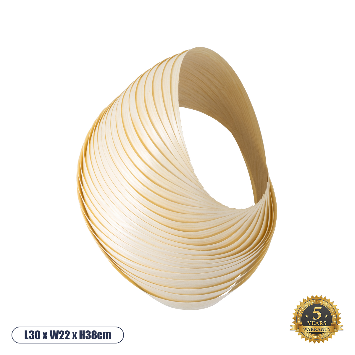 Boho Φωτιστικό Τοίχου - Απλίκα με Ντουί 1 x E27 AC 220-240V IP20 - Μπεζ - Μ30 x Π22 x Υ38cm