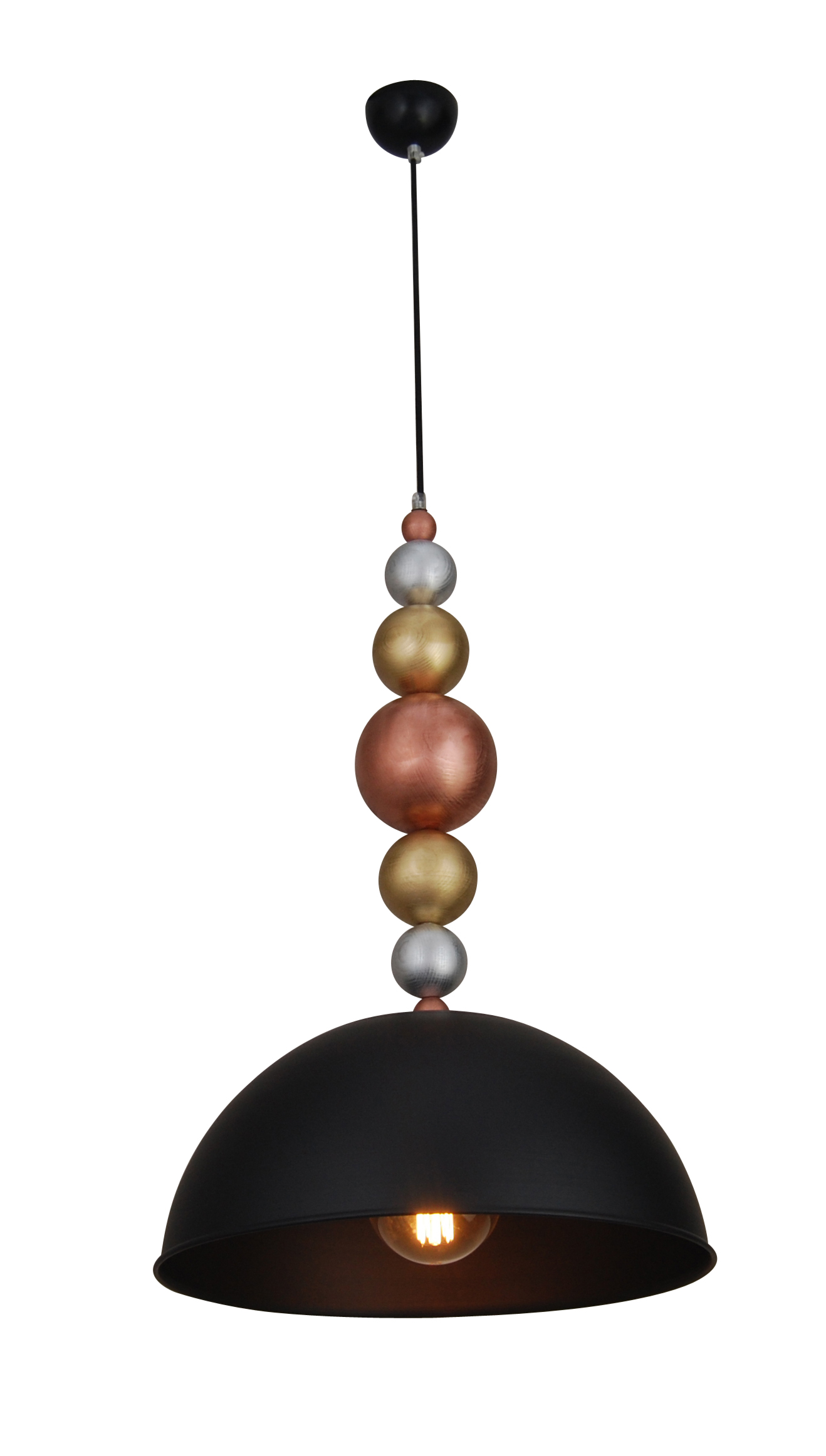 HL-046RS-1P MONA BLACK PENDANT