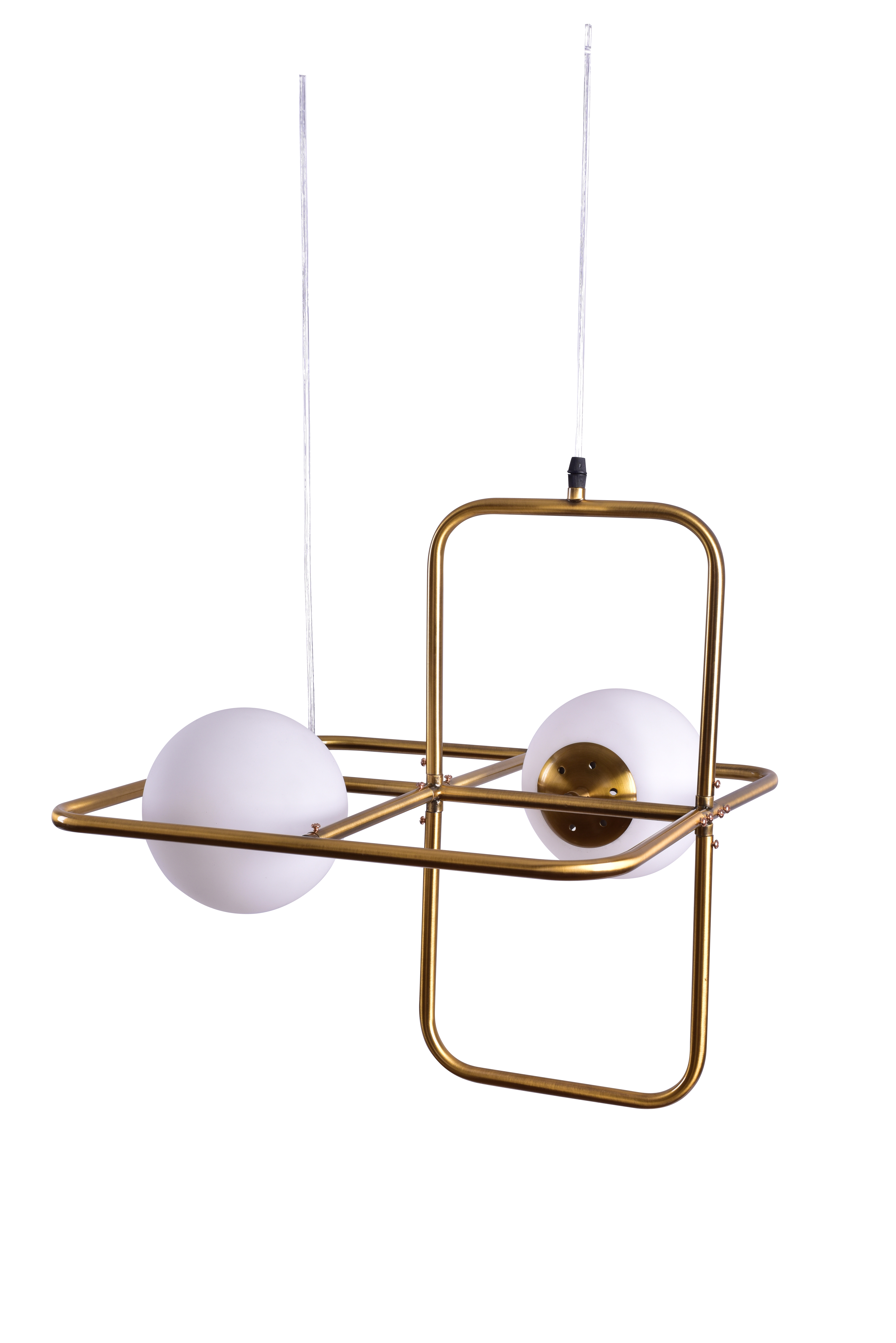 SE 133-2PS ATHEN PENDANT LAMP BRUSHED BRASS 1A4
