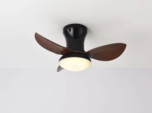 SE LED F65 ADAM BLACK-BROWN FAN 30W*2 SΜΑRT WITH CONTROL 65x65x20cm 3000k-6500k 85-265V 2 YEARS