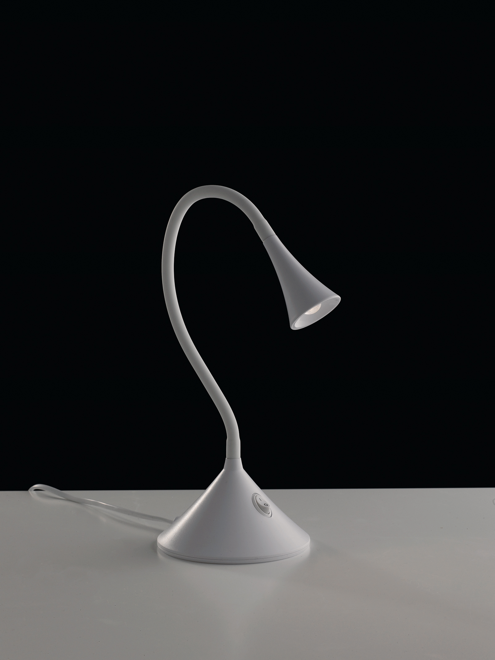 LAMPADA DA LETTURA LED NEWTON BIANCA 3W 240LM 4000K 13X51CM