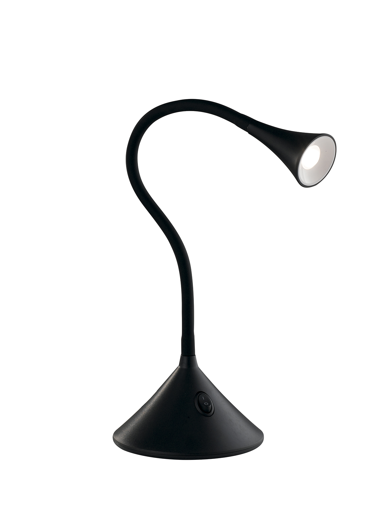 LAMPADA DA LETTURA LED NEWTON NERA 3W 240LM 4000K 13X51CM