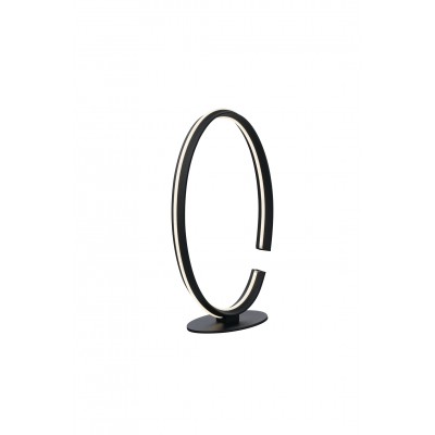 LUME LED CLARKE NERO 20W 1200LM 3000K 22X41CM