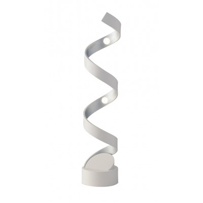LUME LED HELIX BIANCO/SILVER 12W 740LM 4000K 14,5X66CM
