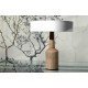 HANDMADE TABLELAMP FROM SOLID OAK H:65cm BELGIUM