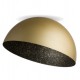 STEEL CEILING DOME GOLD-BLACK Ø50cm