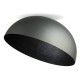 EXTRA LARGE STEEL CEILING DOME SILVER-BLACK Ø90cm