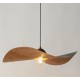 MODERN SINGLE-BULB PENDANT, STEEL BLACK-COPPER Ø76cm