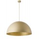 STEEL DOME PENDANT GOLD Ø50cm