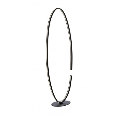 PIANTANA LED CLARKE NERA 32W 1920LM 4000K 42X133CM