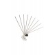 PLAFONIERA LED SHANGHAI NERA 66W 3860LM 3000K 120X100X25CM