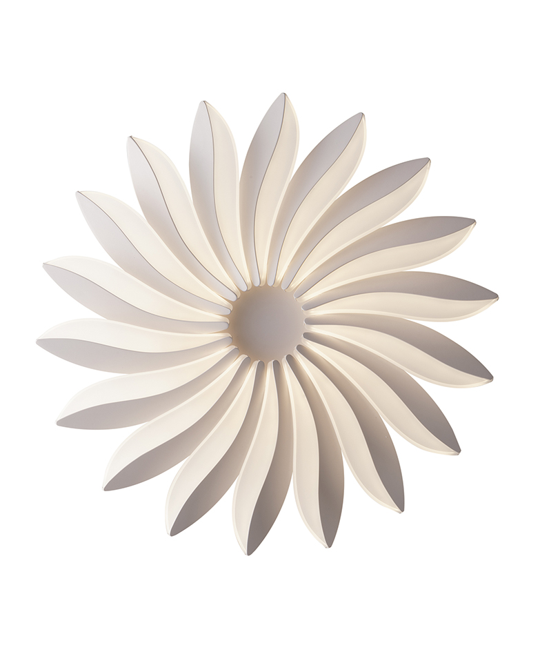 PLAFONIERA LED SUNRISE BIANCA 90W 6250LM 4000K DIMMERABILE 61,5X8,5CM