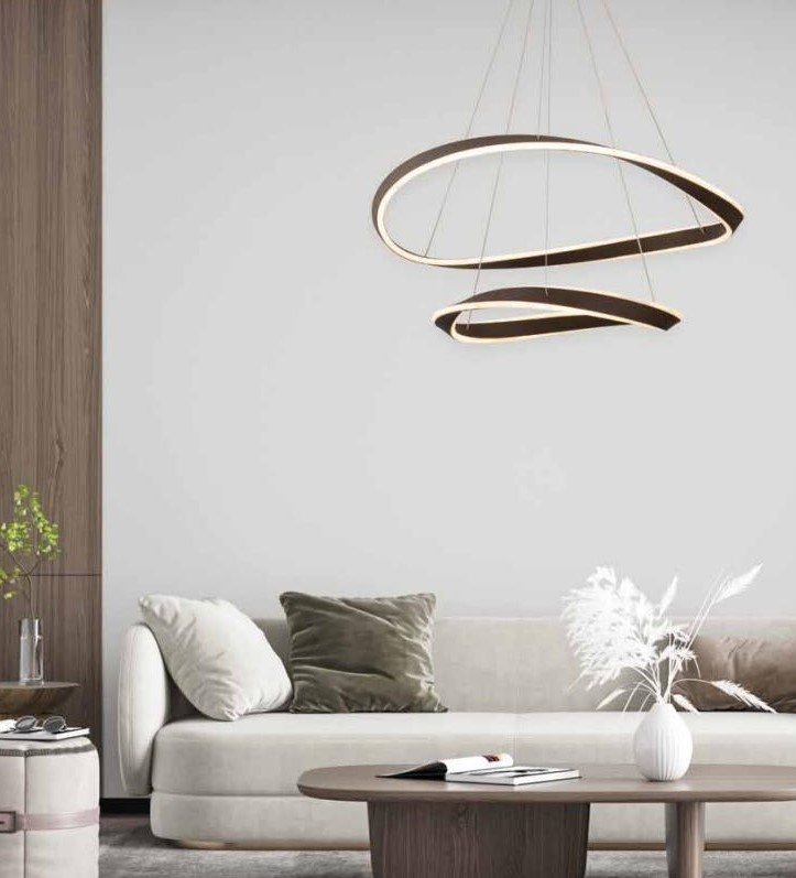 SMART COFFEE TWIST LED D:82cm