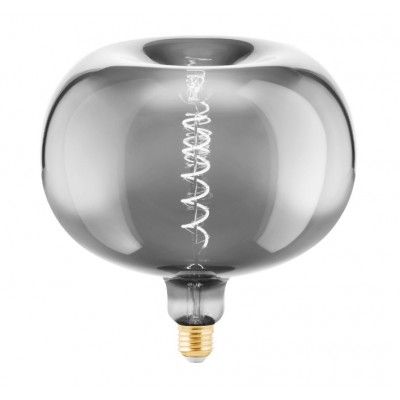 DECORATIVE E27 BULB WITH PECULIAR SHAPE-GREY