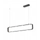 SOSPENSIONE LED MOKA CAFFE' 9X5W 3780LM 4000K DIMMERABILE 100X16X6,5CM