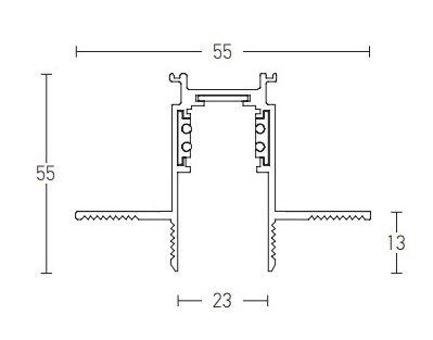 ΚΑΜΠΥΛΗ ΧΩΝΕΥΤΗ ΜΑΓΝΗΤΙΚΗ ΡΑΓΑ Ø90cm L:94,25cm