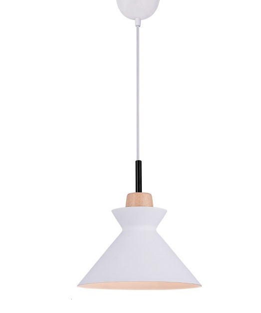 WHITE BELL PENDANT Ø25cm