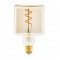 DECORATIVE E27 BULB AMBER-CUBE