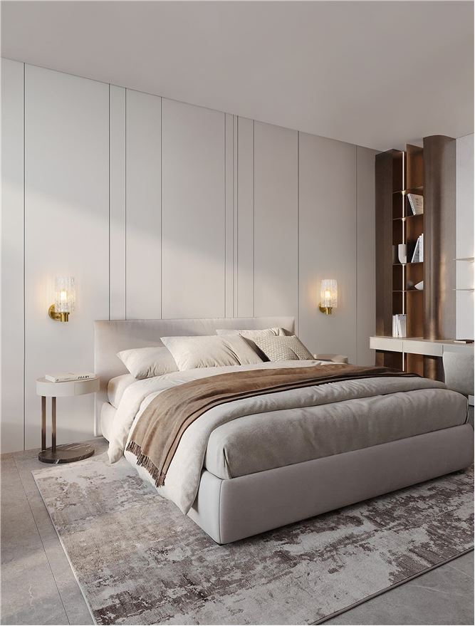 ΑΠΛΙΚΑ ΤΟΙΧΟΥ Brass Gold Metal & Clear Structured Glass