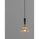 ΚΡΕΜΑΣΤΟ ΜΟΝΟΦΩΤΟ LED Matt Black Gold Metal & Acrylic