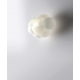 wall lamp in white glass D:29cm ITALY