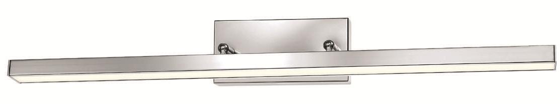 ΑΠΛΙΚΑ LED CHROME ALUMINIUM L: 62.7 W: 10 cm