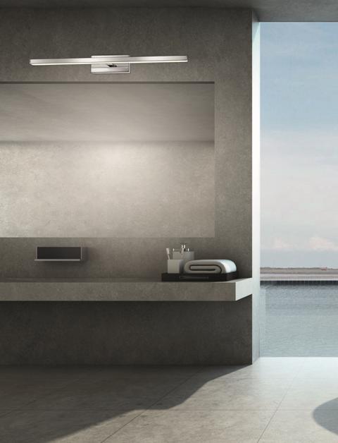 ΑΠΛΙΚΑ LED CHROME ALUMINIUM L: 62.7 W:13 cm