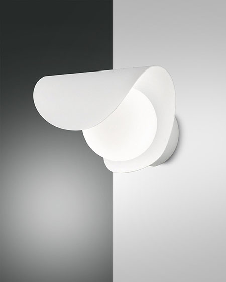 ΑΠΛΙΚΑ LED METAL FRAME AND BLOWN GLASS WHITE