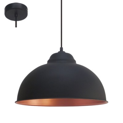 ΚΡΕΜΑΣΤΟ BLACK COPPER 1x 60W D 370 mm
