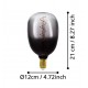 DECORATIVE GRADIENT GREY BULB E27 Ø12cm