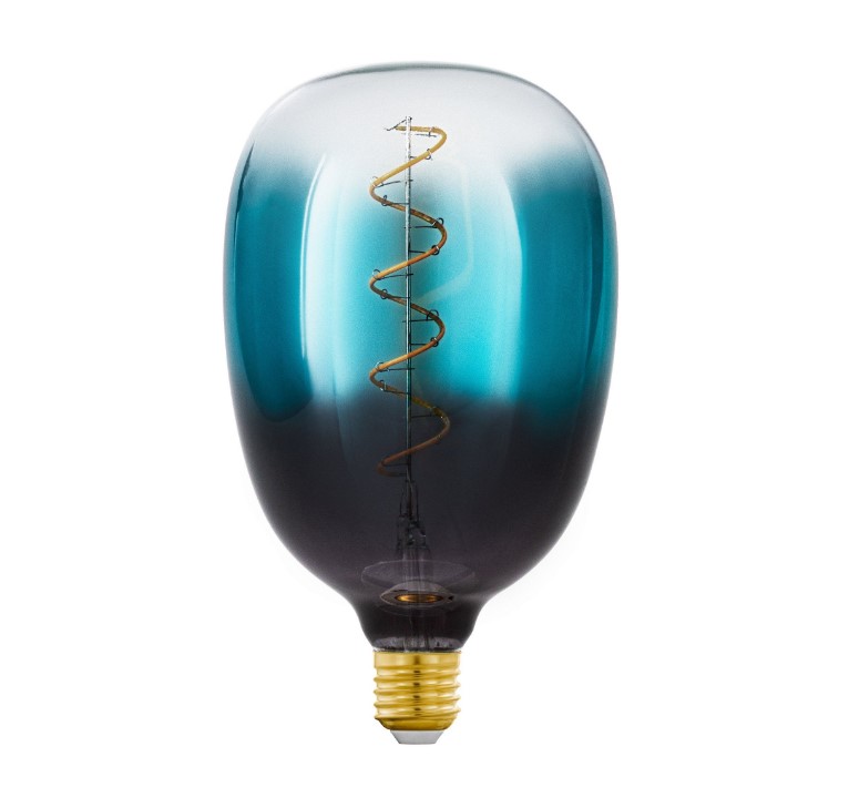 DECORATIVE GRADIENT BLUE BULB E27 Ø12cm