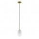 GRADIENT WHITE OVAL PENDANT Ø12cm
