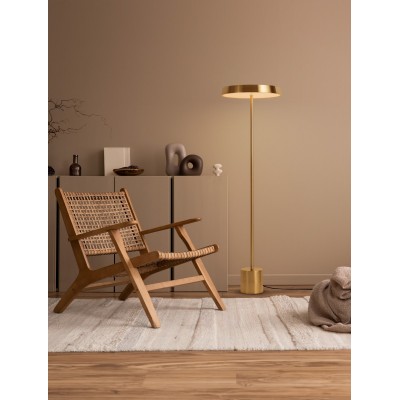 ΕΠΙΔΑΠΕΔΙΟ ΦΩΤΙΣΤΙΚΟ LED Satin Gold Aluminium 