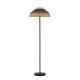 VINTAGE ΦΩΤΙΣΤΙΚΟ ΔΑΠΕΔΟΥ Natural Rattan Black Brown