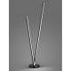 ΦΩΤΙΣΤΙΚΟ ΔΑΠΕΔΟΥ LED ΣΕ ΣΧΗΜΑ V H:175cm BLACK
